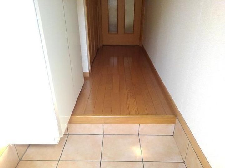 栃木県栃木市大森町(アパート)の賃貸物件の玄関