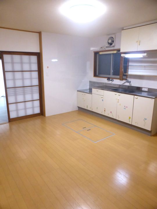 奈良県奈良市南袋町(一戸建)の賃貸物件のキッチン