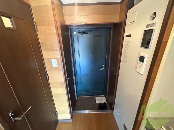 ベルビューレ千里山参番館の玄関