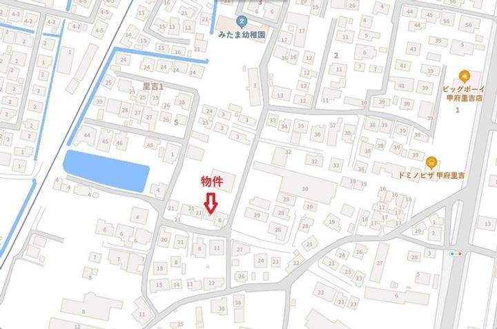 山梨県甲府市里吉1(一戸建)の賃貸物件の居間