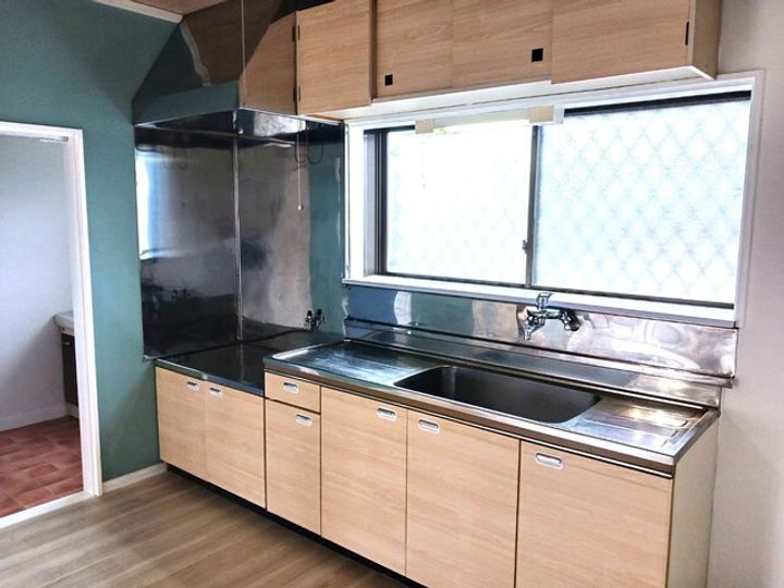 山梨県甲府市里吉1(一戸建)の賃貸物件のキッチン