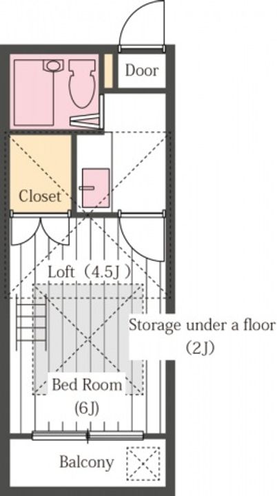 あるゾウパレス富士見の間取り