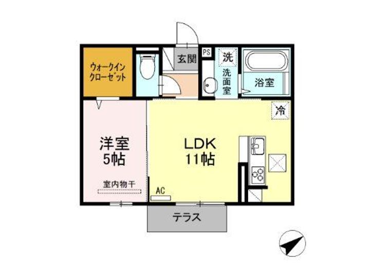 ムーンラヴァースの間取り