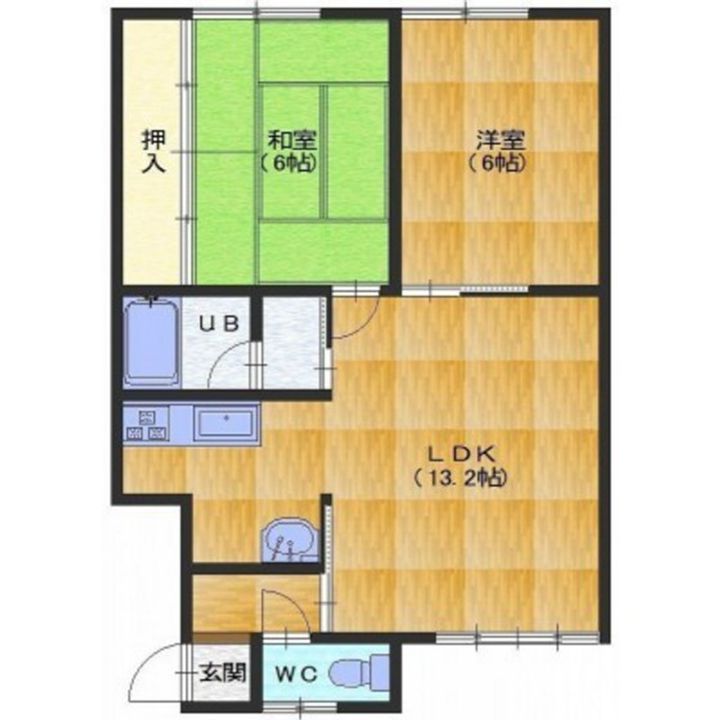 メゾン・ドルチェの間取り