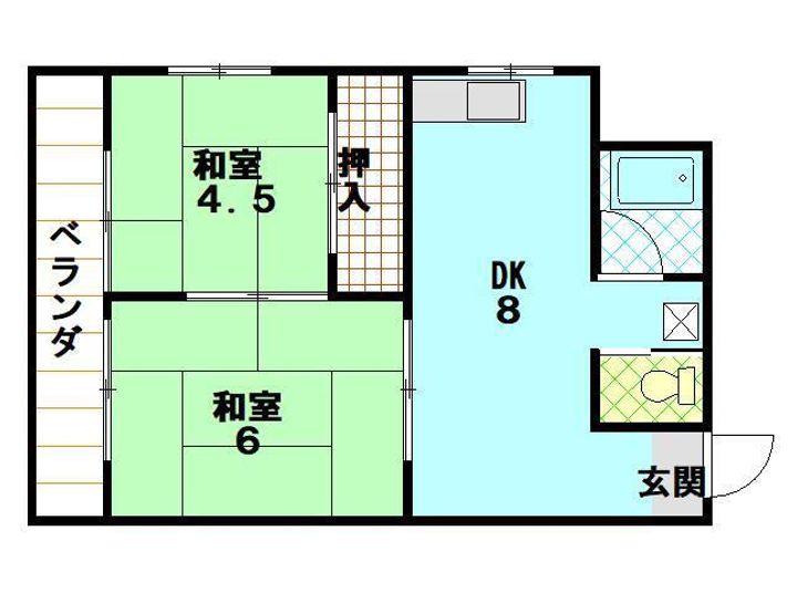 新町ビルの間取り