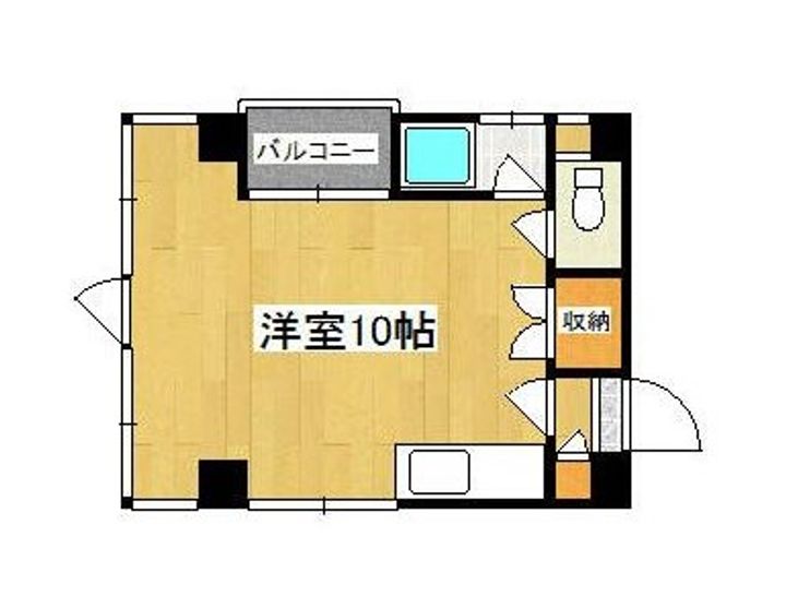 鹿児島県鹿児島市上荒田町(マンション)の賃貸物件の間取り