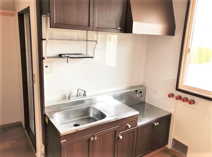 グリーンコーポラスA棟のキッチン