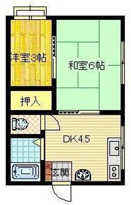 プロージット高城の間取り