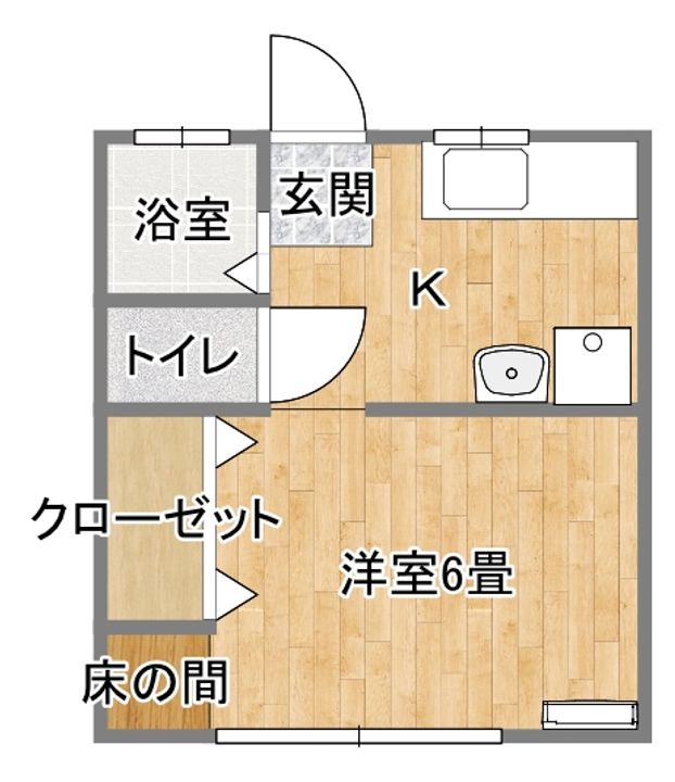 いわきL&Gマンションの間取り