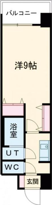 大阪府堺市堺区甲斐町東1(マンション)の賃貸物件の間取り