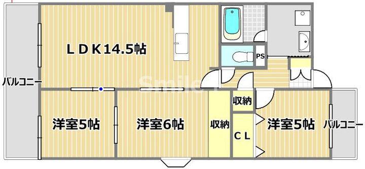 ソレアード御南の間取り