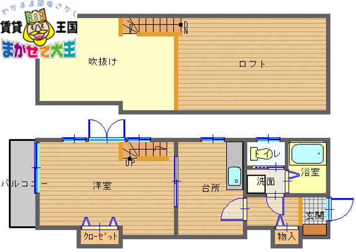 JumomoステージIIの間取り