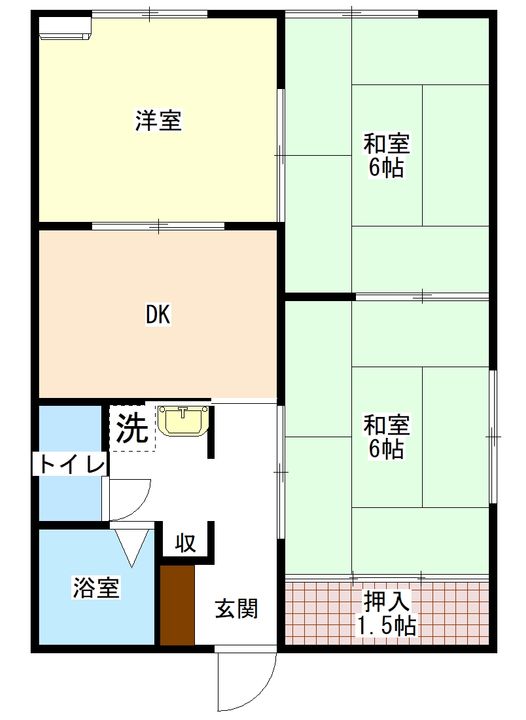サニーコートIの間取り