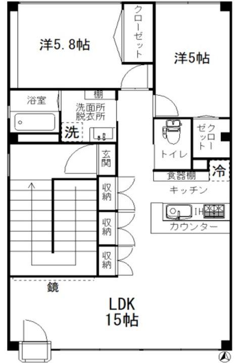 森村ビルの間取り