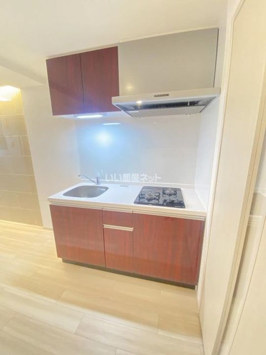 大阪府東大阪市長田中1(マンション)の賃貸物件のキッチン