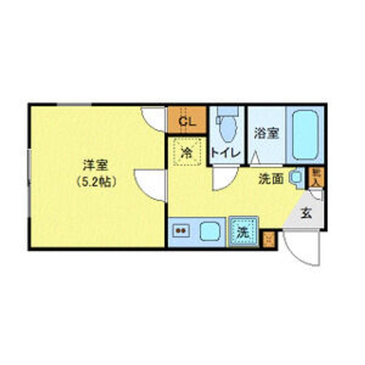 東京都荒川区町屋4(マンション)の賃貸物件の間取り