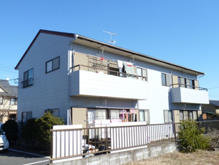 茨城県水戸市千波町(アパート)の賃貸物件の外観