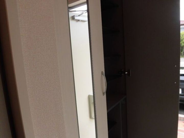 福島県郡山市富田町字舘南(アパート)の賃貸物件の玄関