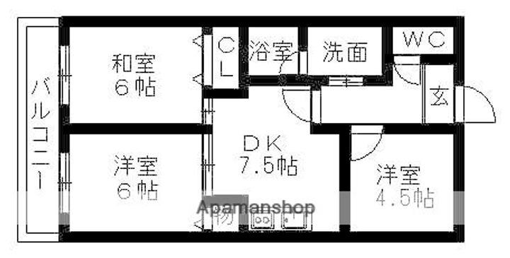 ぴあはくさんの間取り