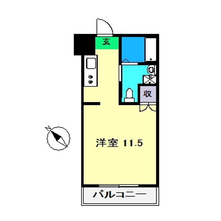 Villa Risaieの間取り