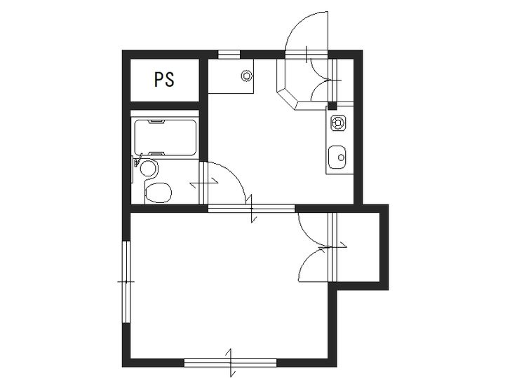 メゾン中山南の間取り