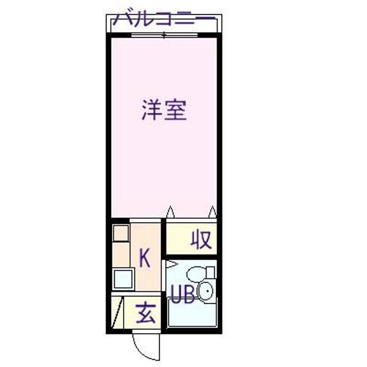 ハイツTTの間取り