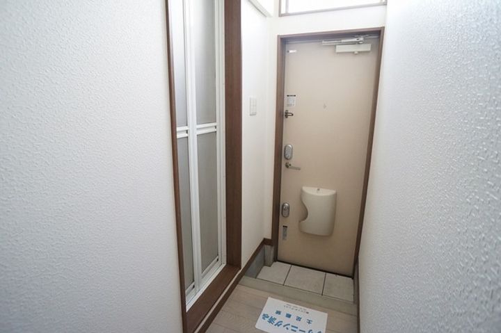 パークフラットの玄関