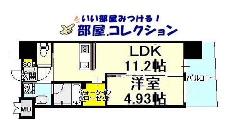 ラフィーネ上葛原の間取り