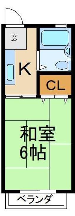 トモエハイツの間取り