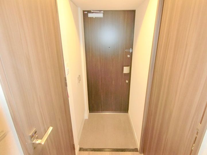 プレサンス扇町駅前の玄関