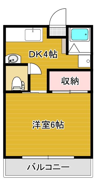 ハイツコウチの間取り