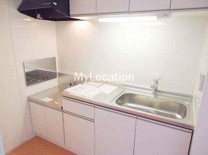 広島県呉市警固屋9(アパート)の賃貸物件のキッチン