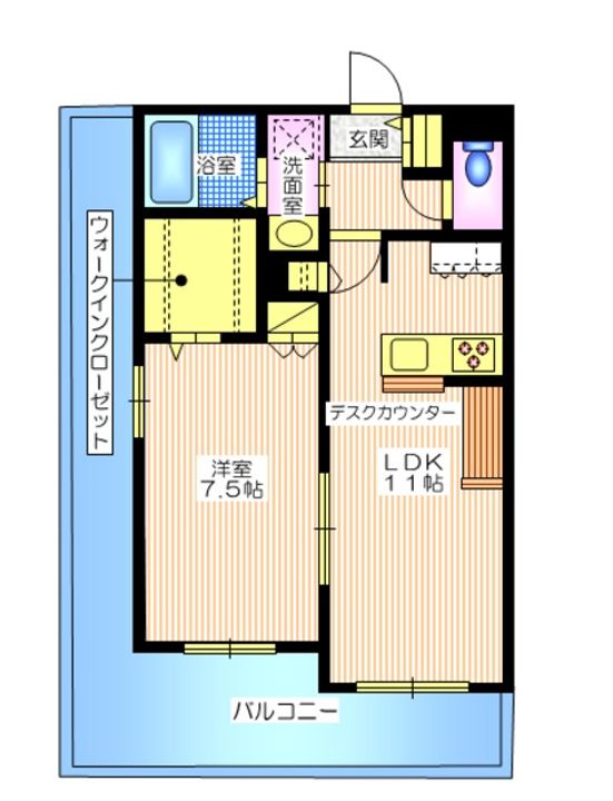 Maison de espoirの間取り