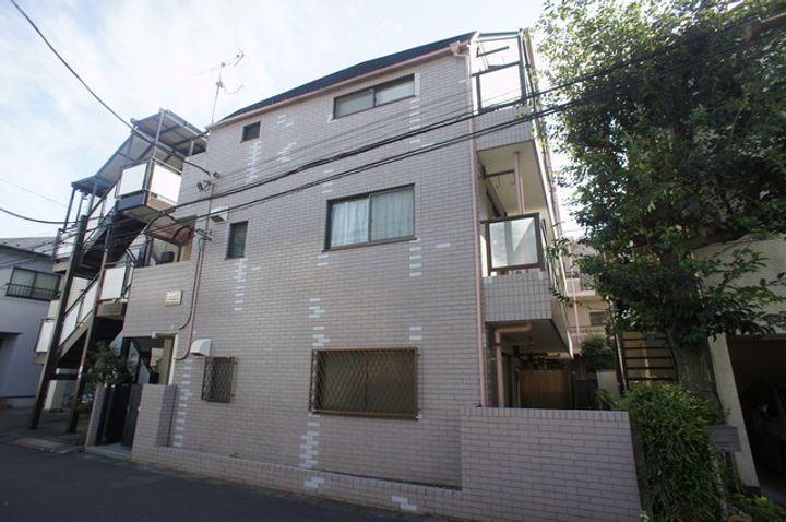 新多摩川ガーデンハイツの外観