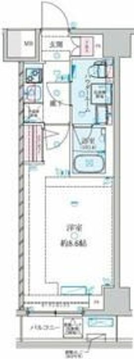 GENOVIA大師橋の間取り