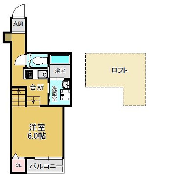シャレオ井尻の間取り