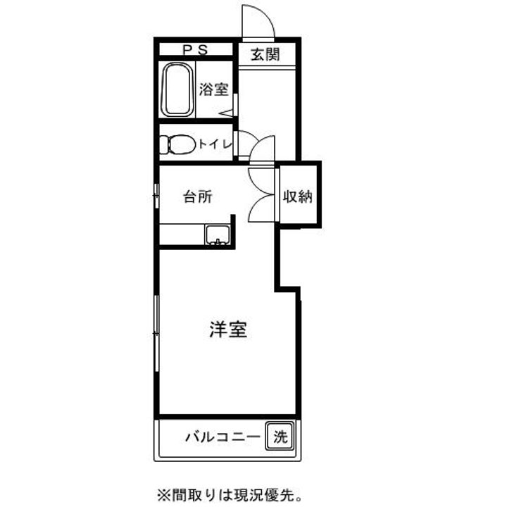 コーポレジェンドの間取り