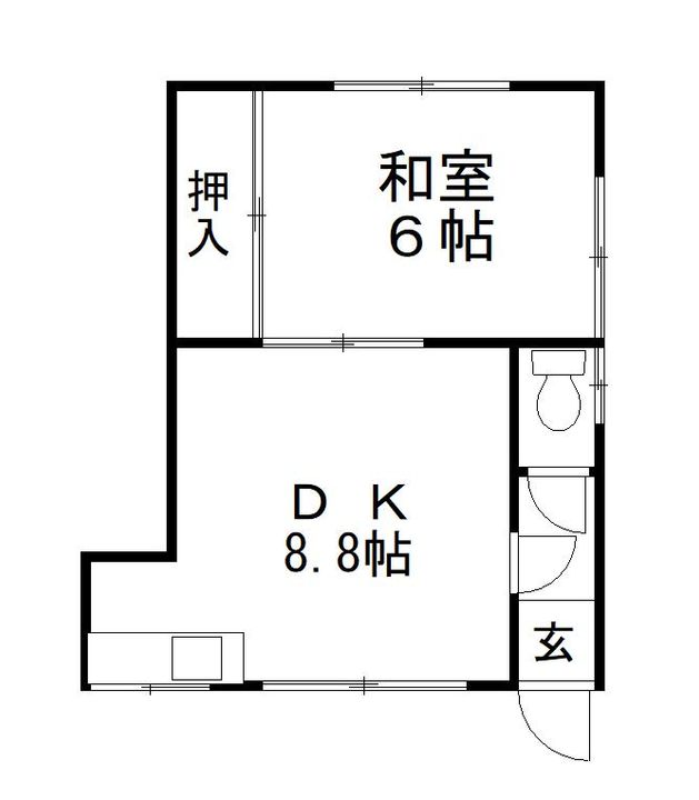 上田マンションの間取り