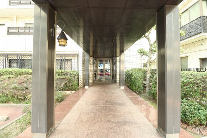 白金アパートメンツの地図