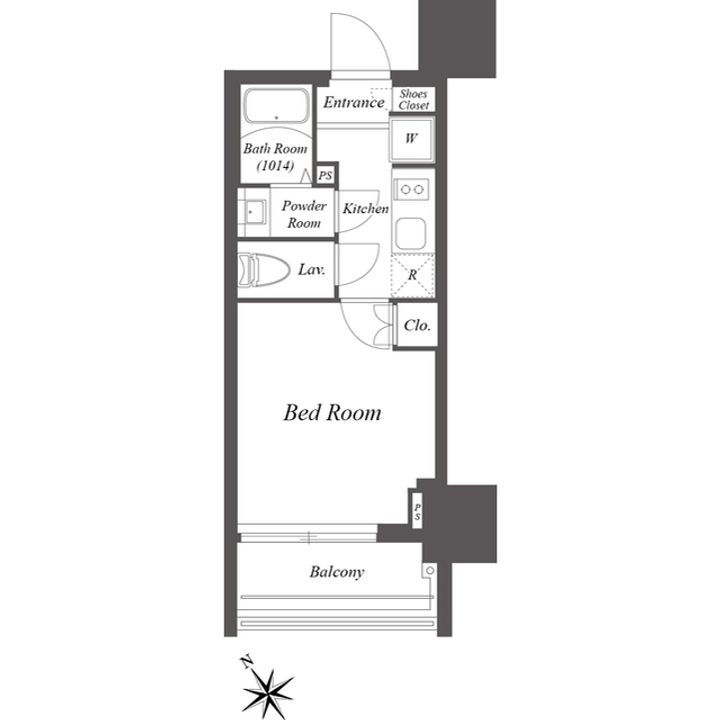 ブランシエスタ横浜高島町の間取り