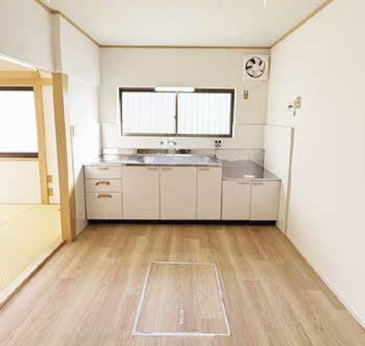 大阪府枚方市香里ケ丘1(一戸建)の賃貸物件のキッチン