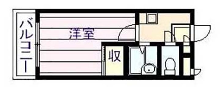 リーベハイツ 青山の間取り