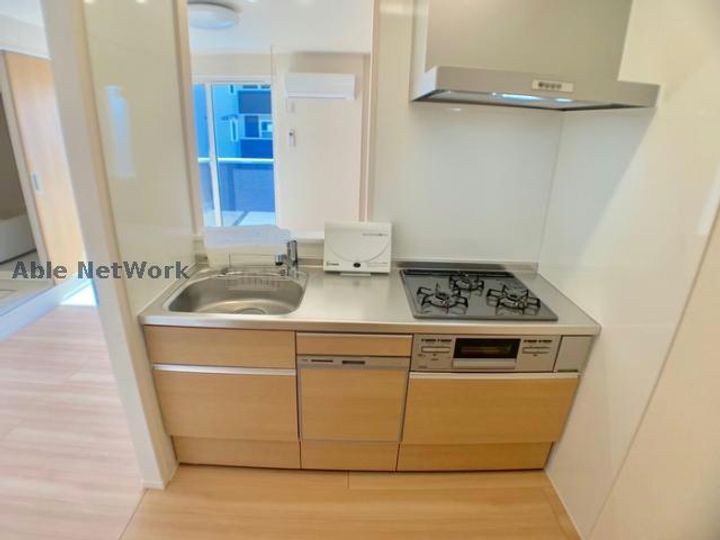 愛知県豊川市下長山町北側(アパート)の賃貸物件のキッチン