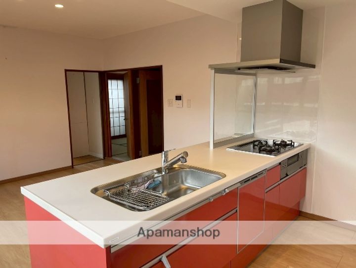 茨城県土浦市桜町3(一戸建)の賃貸物件のキッチン