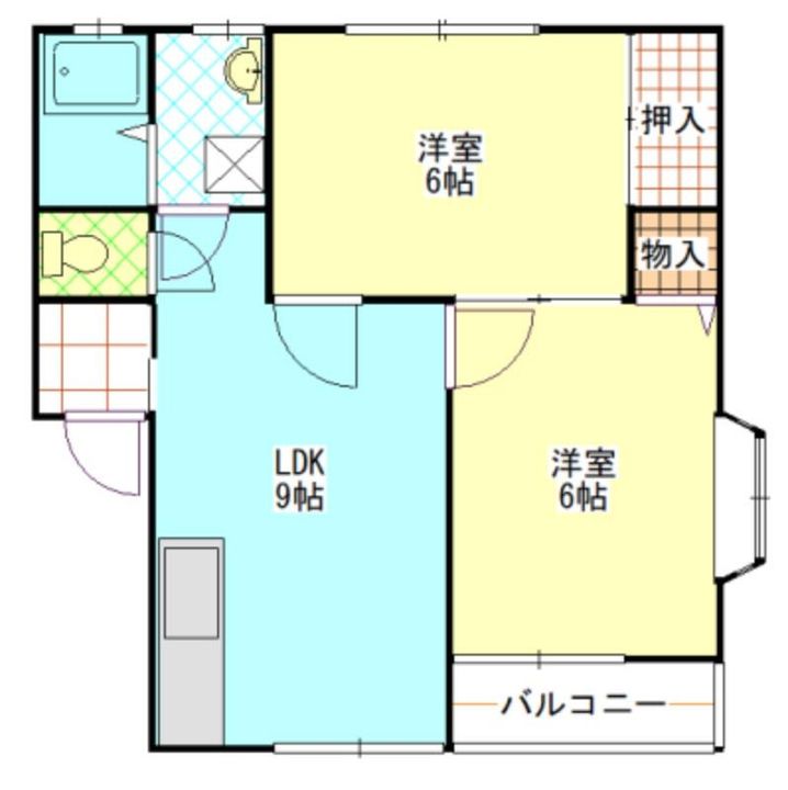 レティシアの間取り
