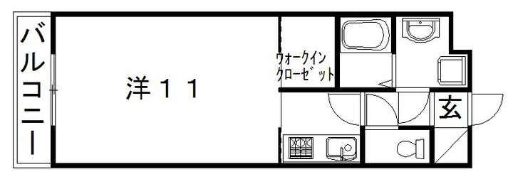 静岡県浜松市中央区富塚町(マンション)の賃貸物件の間取り