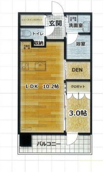 グランシエロ東京尾久の間取り