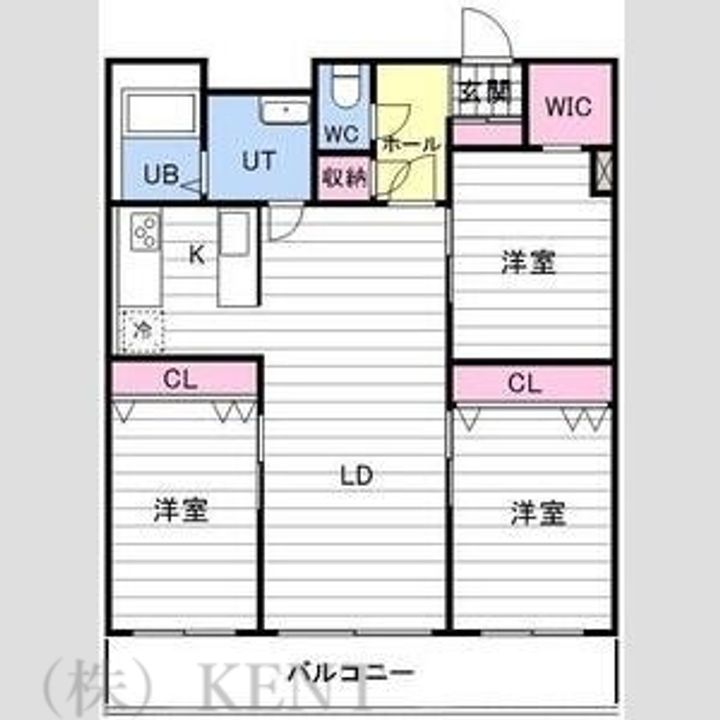 KAIDO YAMANOTEの間取り