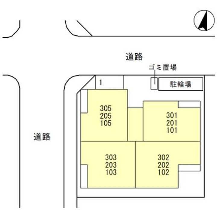 Maison de Espoir 豊里の地図