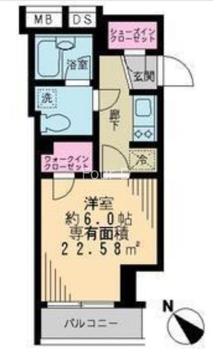 アーク銀座京橋の間取り